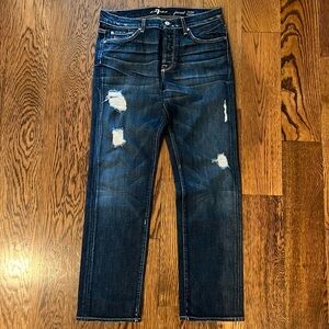 Vintage 7 for all mankind boyfriend slacker jeans